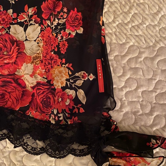 Chiffon/Sheer Prada Blouse - Picture 4 of 6